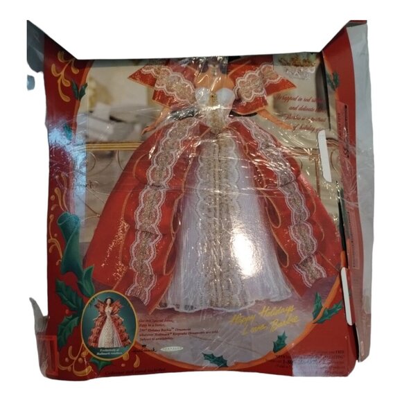 Vintage Hallmark Keepsake Collection Barbie Brunette‎ Happy Holidays Ornament - Picture 2 of 3